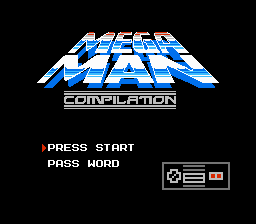 Mega Man 4  Compilation (Beta 11.2012) Title Screen